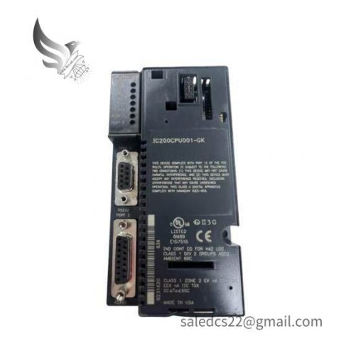 GE FANUC IC200CPU001 Control Module