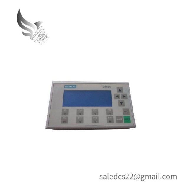 SIEMENS 6AV6640-0AA00-0AX0: TD400C Text Display - Industrial Control Solution