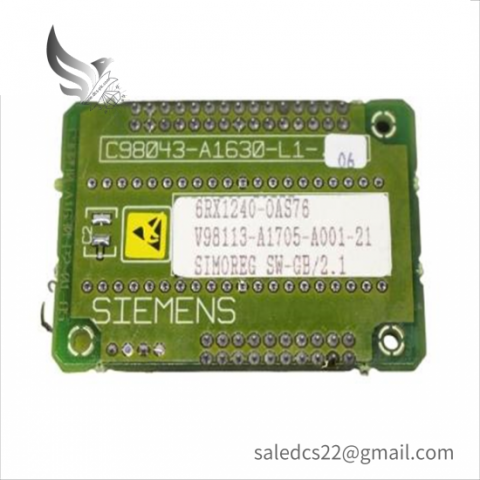 Siemens 6RX1240-0AS76 Industrial Software Module